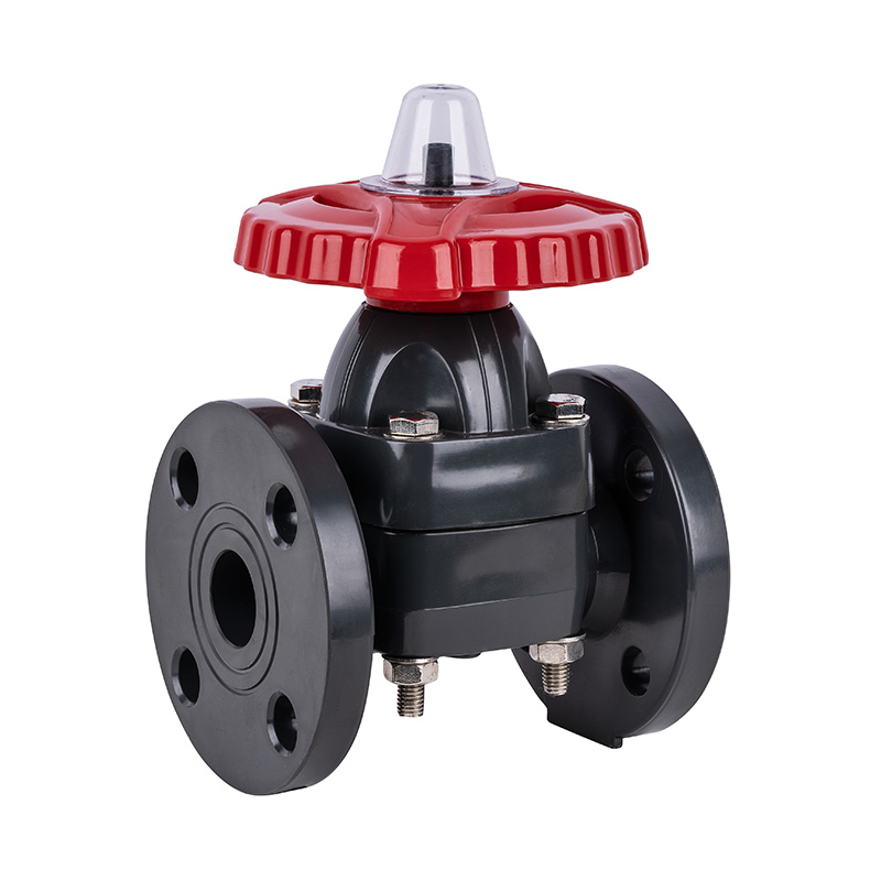 PVC-U G41F-10U Flanged Diaphragm Valve DN20、DN32-150 20A、32A-150A JIS Standard