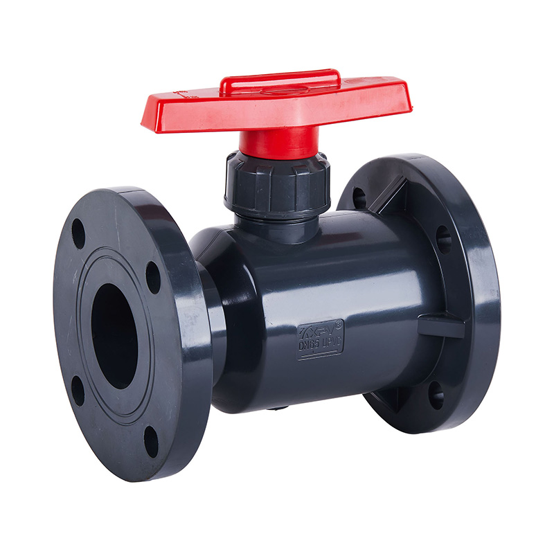 PVC-U Q41F-10U Flange Type Globe Valve DN15-300 1/2'-12' ANSI Standard