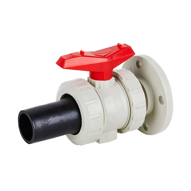 PPH Flange、PE Butt Welded Ball Valve DN50 GB Standard