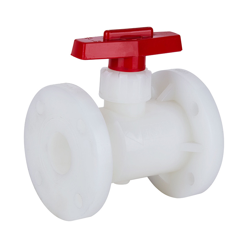 PVDF Q41F-10F Flanged Ball Valve DN15-300 GB Standard
