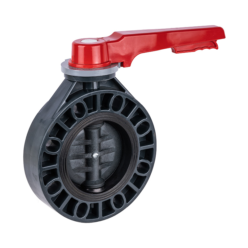 PVC-U D71X-10U Handle Butterfly Valve DN15-200 15A-200A JIS Standard