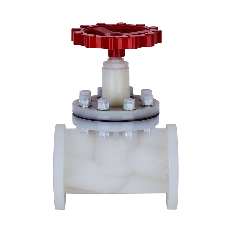 PVDF J41F-10F Flange Type Globe Valve DN15-150 1/2'-6' ANSI Standard