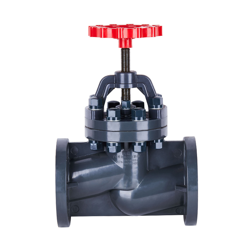 PVC-U J41F-10U Flange Type Globe Valve DN15–150 1/2'-6' ANSI Standard