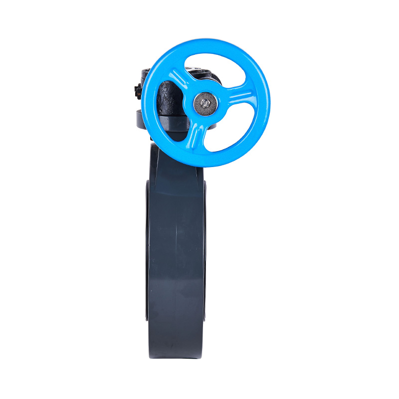 PVC-U D371X-10U Worm-Gear Butterfly Valve DN40-1000 40A-1000A JIS Standard