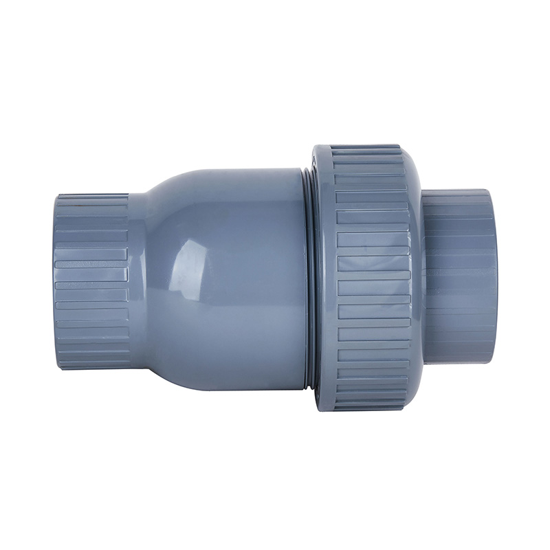 PVC-C H61F-10V Single Union Socket Check Valve DN15-100 GB Standard