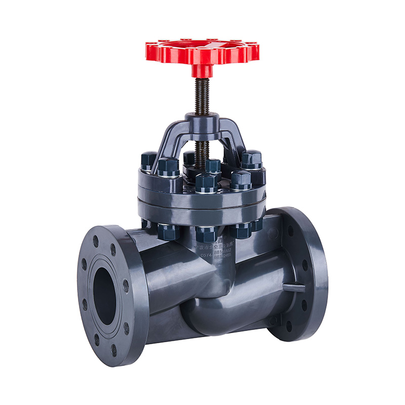 PVC-U J41F-10U Flange Type Globe Valve DN15–150 1/2'-6' ANSI Standard