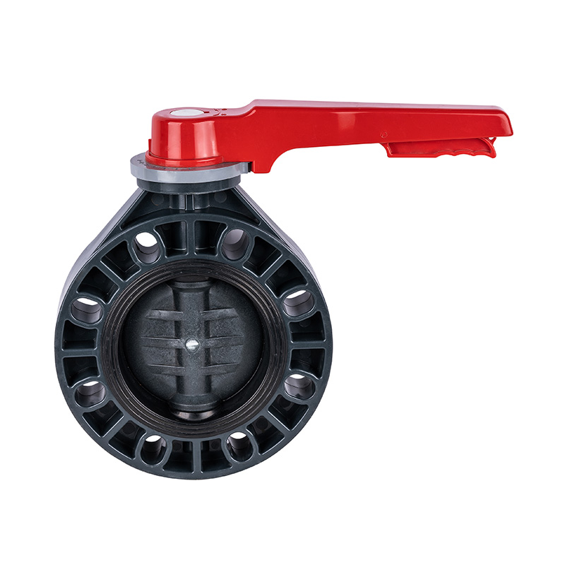 PVC-U D71X-10U Handle Butterfly Valve DN15-200 15A-200A JIS Standard
