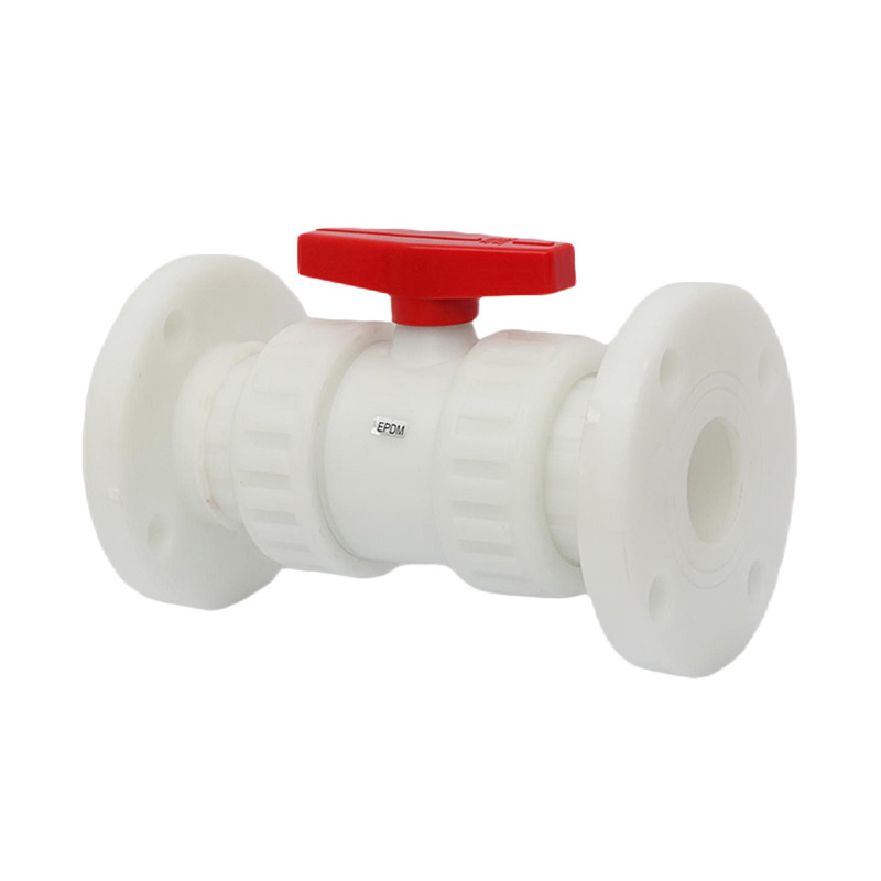 FRPP Q41F-10S Flanged Double Union Ball Valve DN15-100 GB Standard